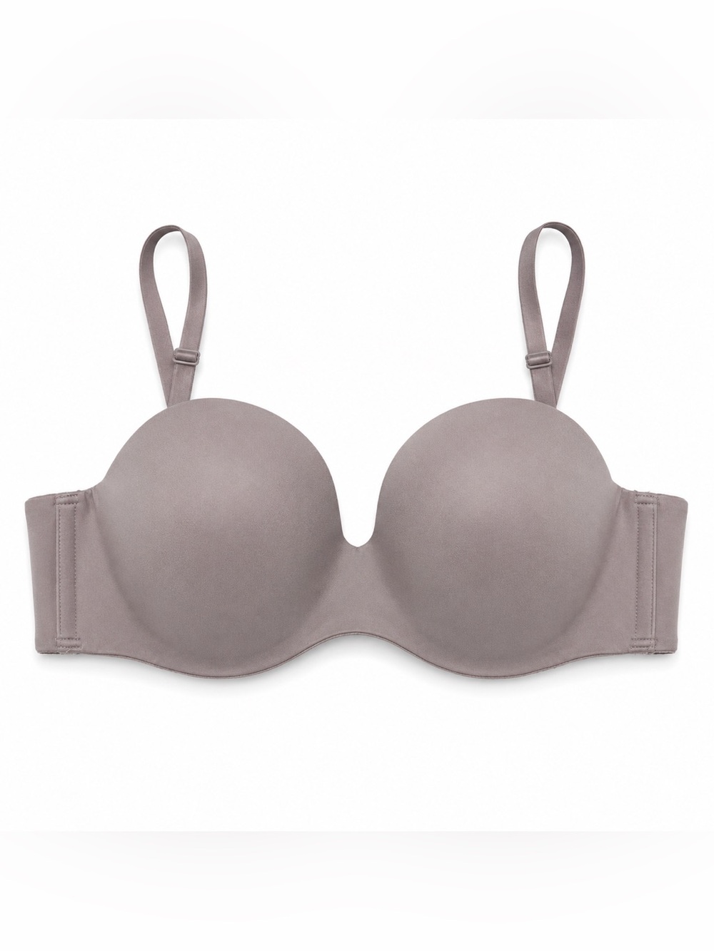 Victoria’s Secret Body by Victoria Strapless Bra 38C Taupe Underwire Seamless